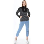 Yenikoza 9385 Kadın Sweat Siyah resmi